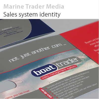 Marine Trader Media - Sales Management System graphic identity